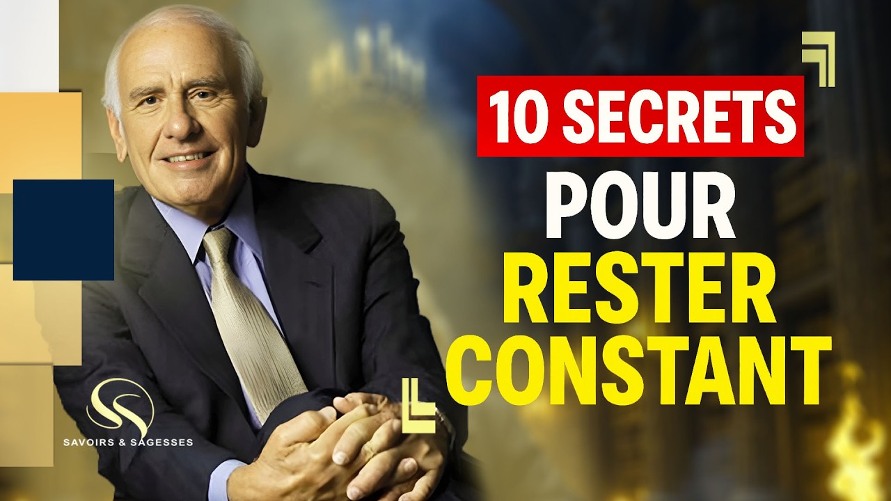 10 Secrets pour Rester Constant — Même Quand Tu As Envie d’Abandonner (Motivation Jim Rohn)