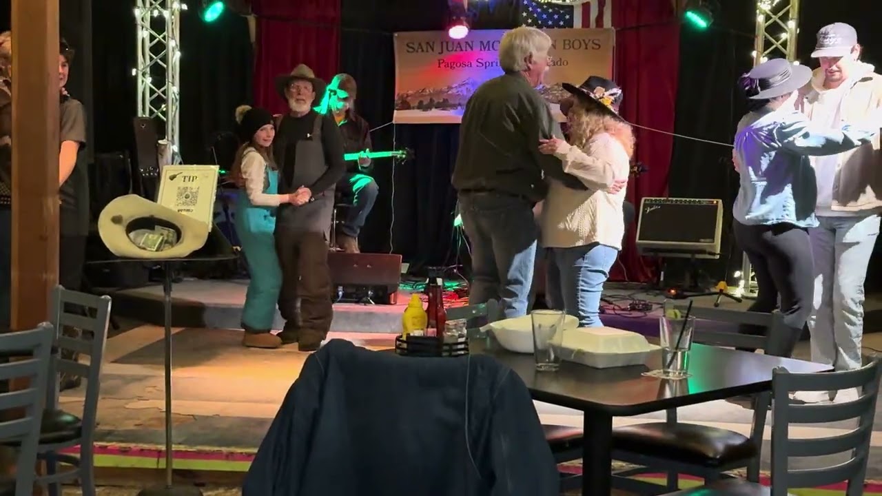 San Juan Mountain Boys Jamming out to Long,  gone, lonesome blues!