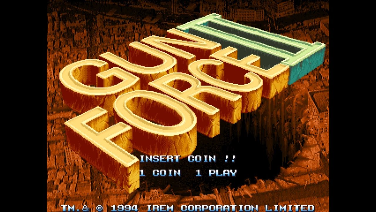 Gun Force II Arcade