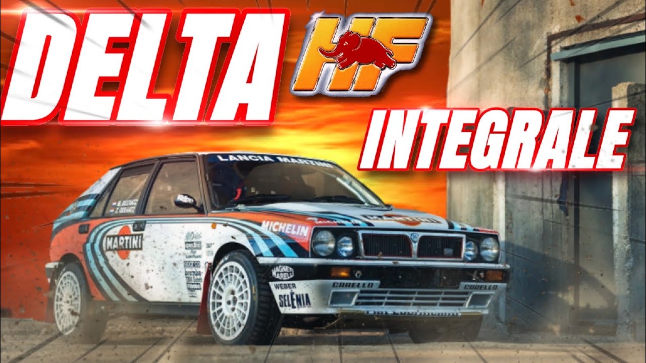 LANCIA DELTA HF INTEGRALE GRUPO A. El MAYOR PALMARÉS de los RALLYS