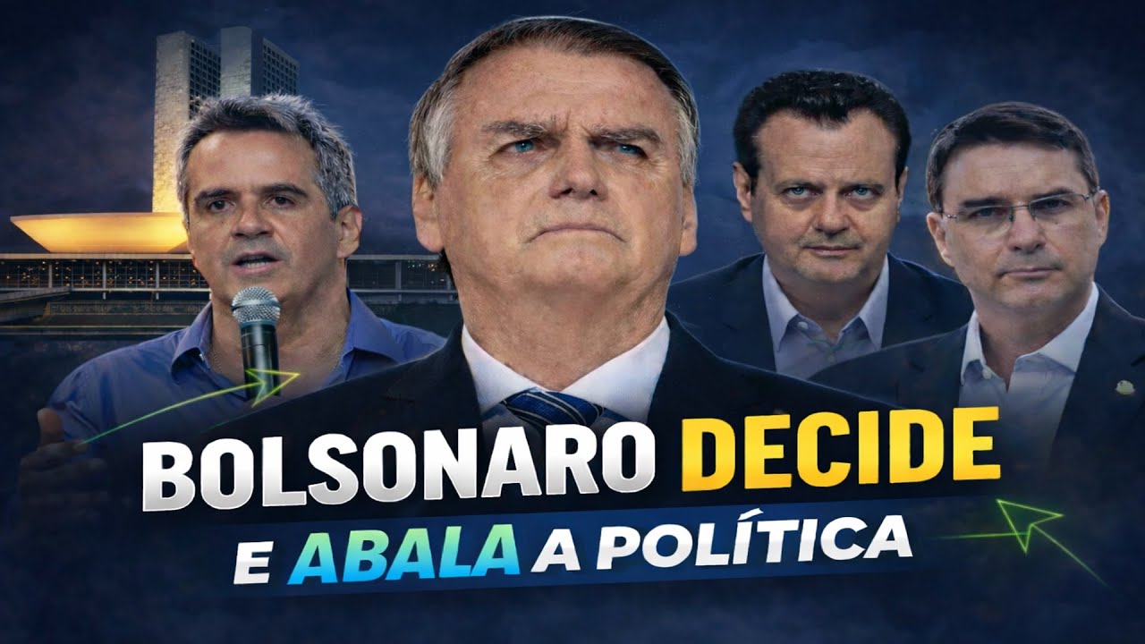 BOLSONARO ACABA DE DECIDIR E ABALA A POLÍTICA