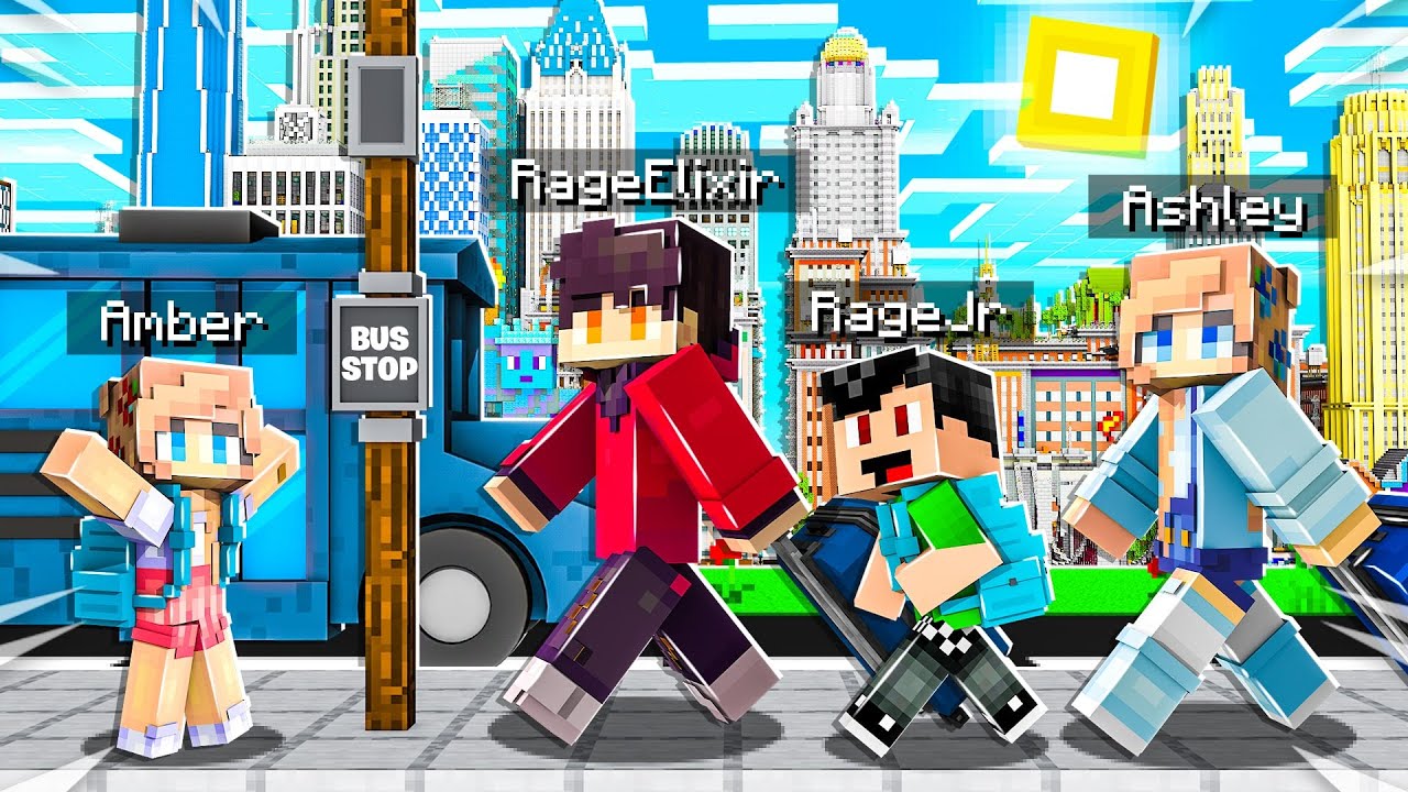 LEAVING BLOCK CITY IN MINECRAFT..