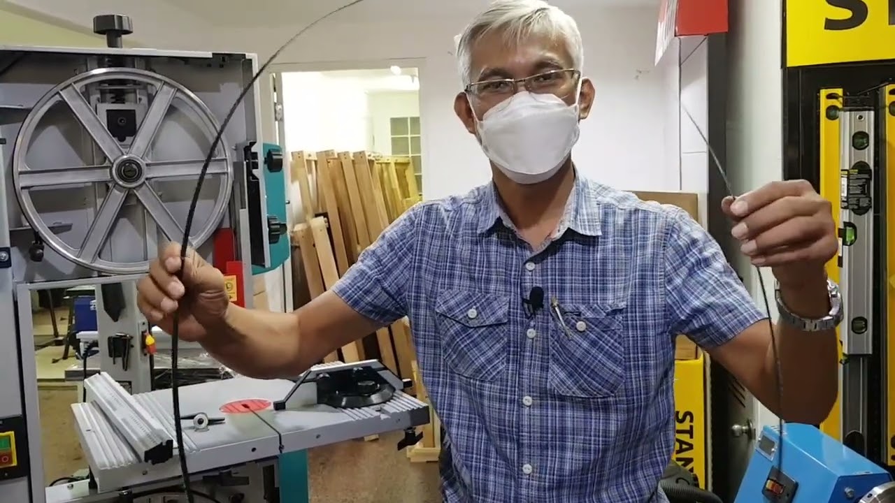 EP.984 แนะนำการเปลี่ยนใบเลื่อยสายพาน JEMAR 12