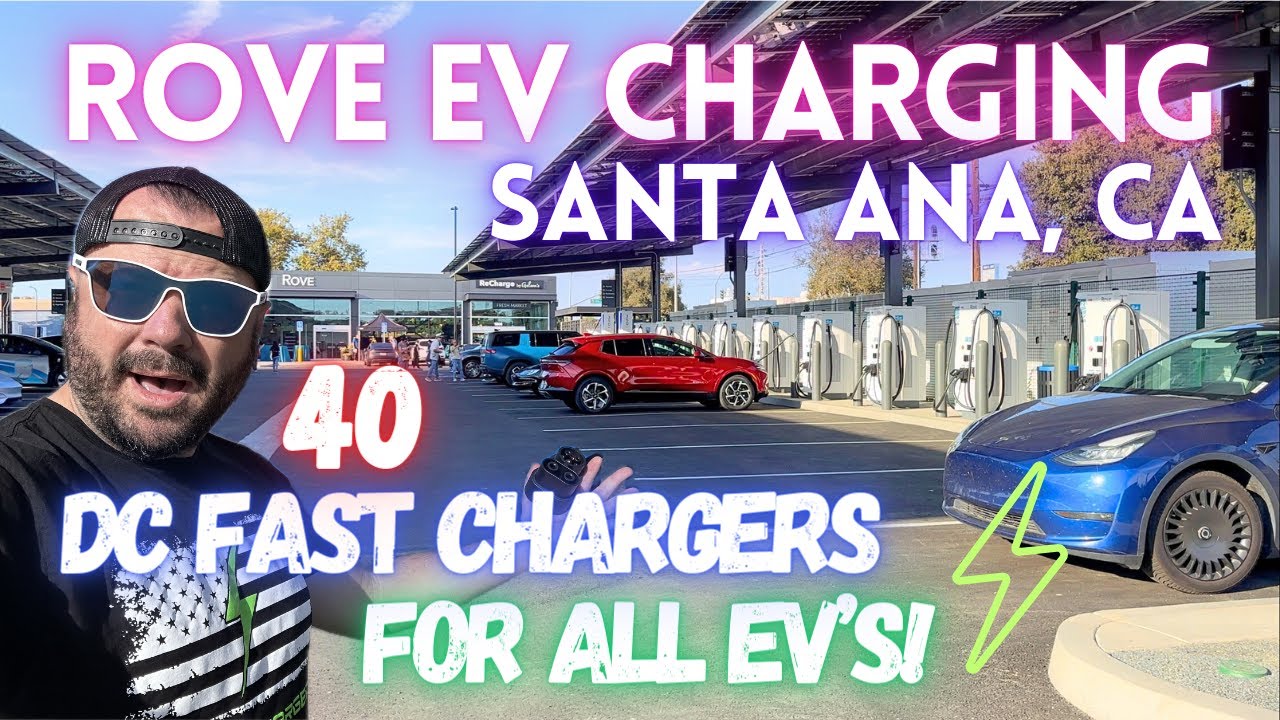 ROVE EV Charging — полнофункциональная зарядная станция для всех электромобилей.