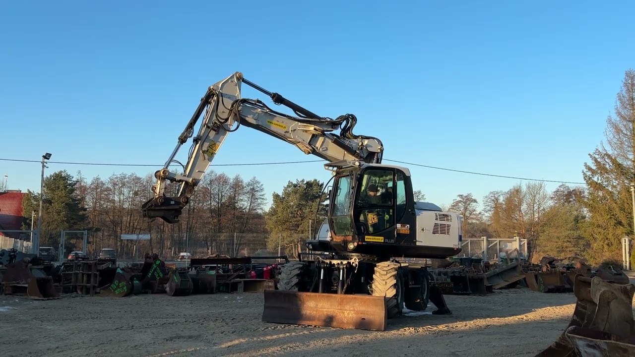JCB JS 175 WTT4 KOPARKA KOŁOWA 2018R. KM MASZYNY BUDOWLANE WWW.KMRENT.PL 56-300 MILICZ