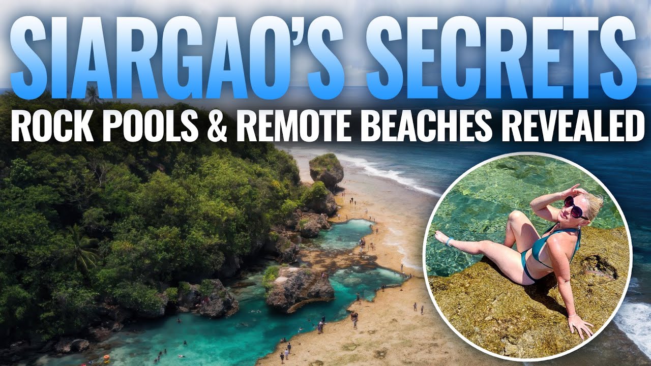 Siargao’s SECRETS ✨ |  Rock Pools & Remote Beaches Revealed 🏝️ ☀️ | Philippines 🇵🇭