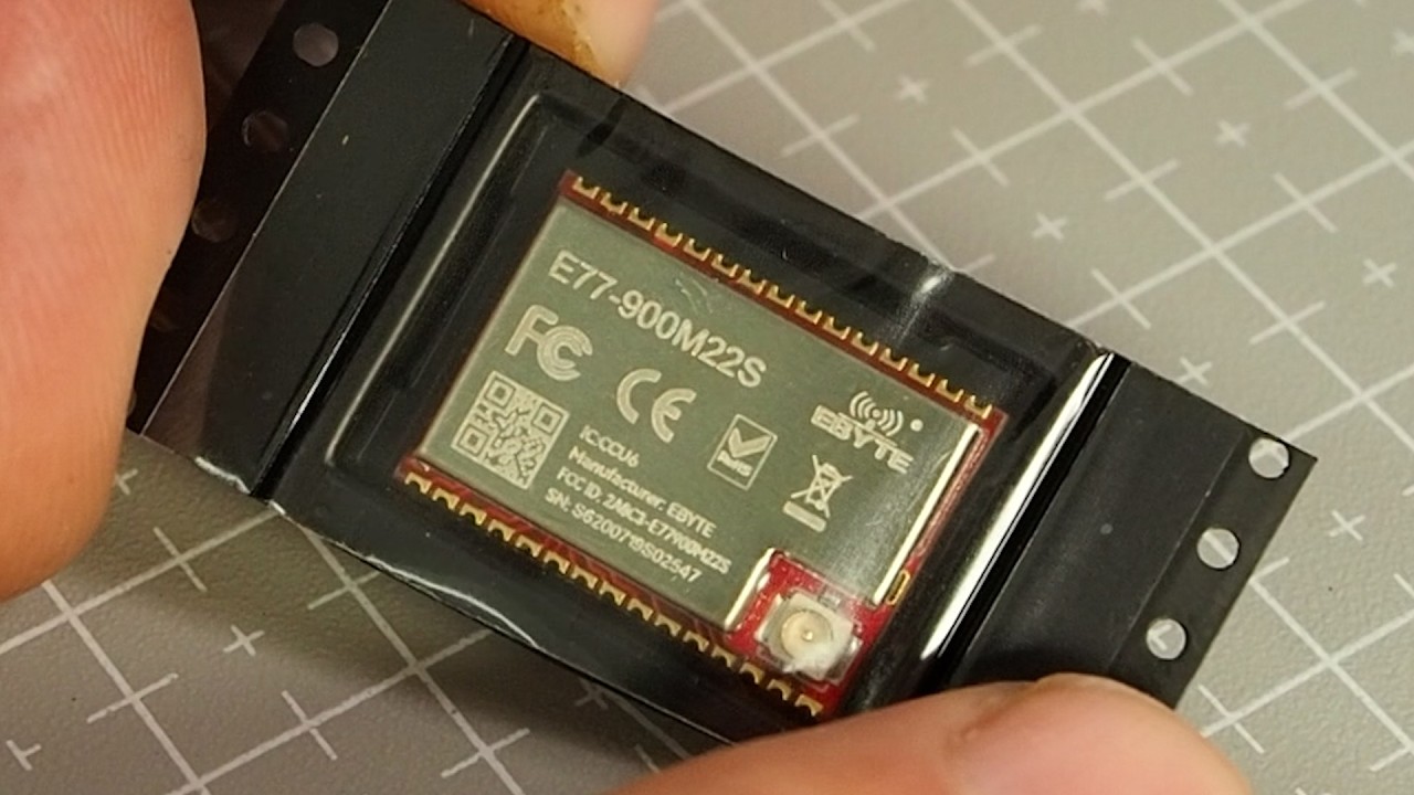 E77‑900M22S или первый взгляд на LoRa от STM. STM32WLE5CCU6.