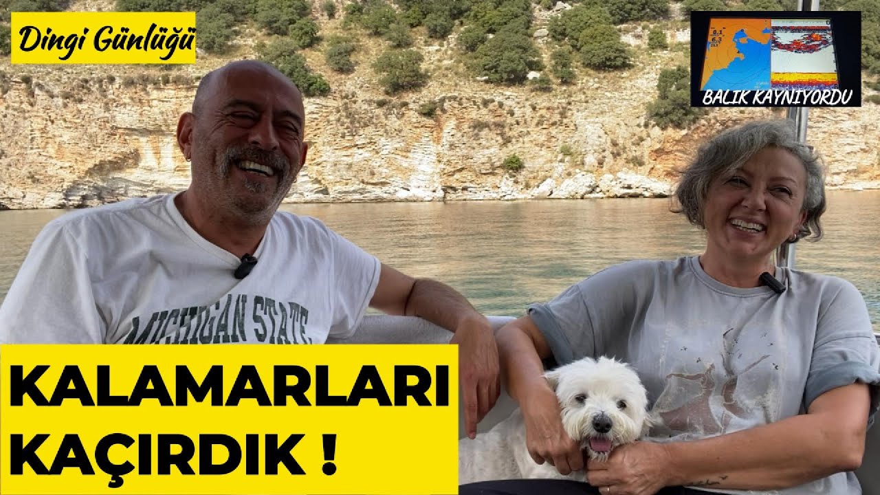 KALAMARLARI KAÇIRDIK! | Dingiyle Karaya İlk Çıkış & Balıkçı Acemiliği 😂⚓🐙 (B.10)