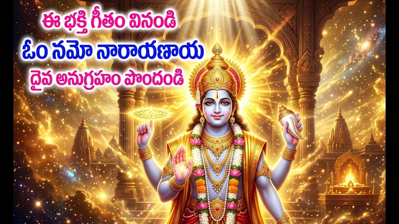 ఓం నమో నారాయణాయ | ఈ పాట వినండి 🙏 విష్ణువు కృప కలుగుతుంది #devotionalsongs #bhaktisong #youtubeshorts