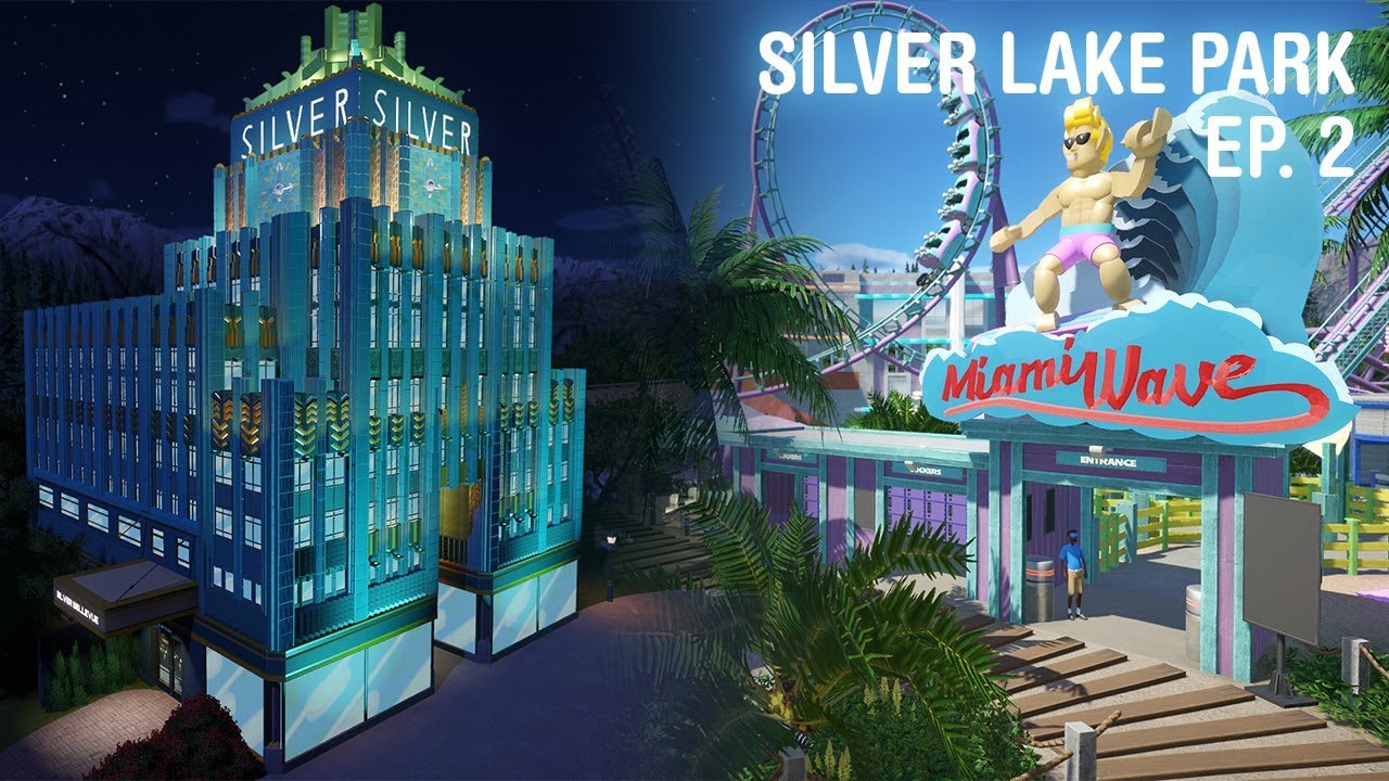 Planet Coaster Collab: Silver Lake Park (ft. Adfo) Ep.2 | Challenge 2 & 3