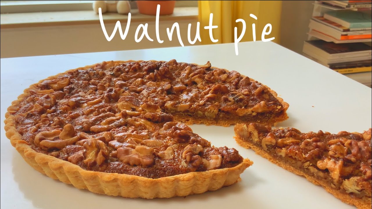 담백하고 맛있는 호두파이 만들기 / walnut pie recipe