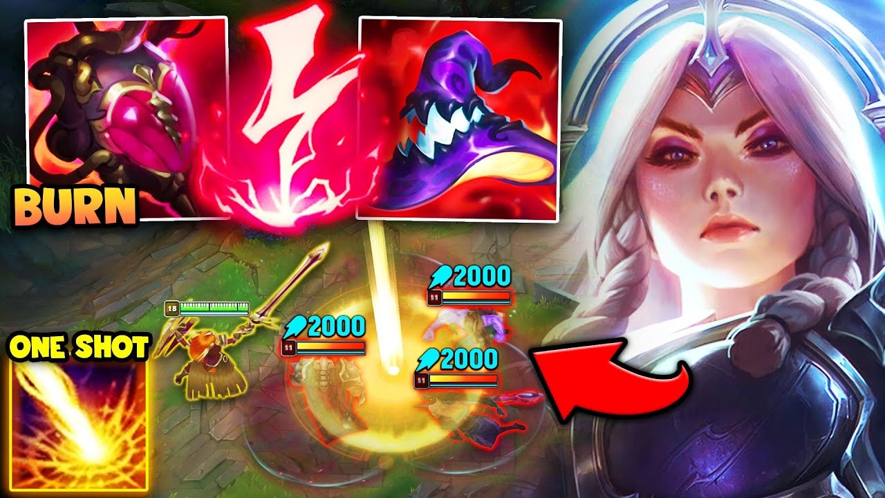 Leona but I'm full AP and my ult is a nuke that burns you