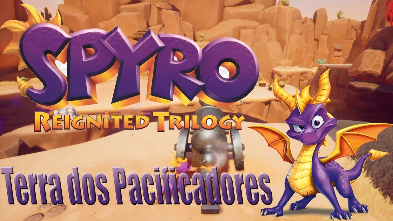 Spyro Reignited Trilogy -Terra dos Pacificadores - 100%