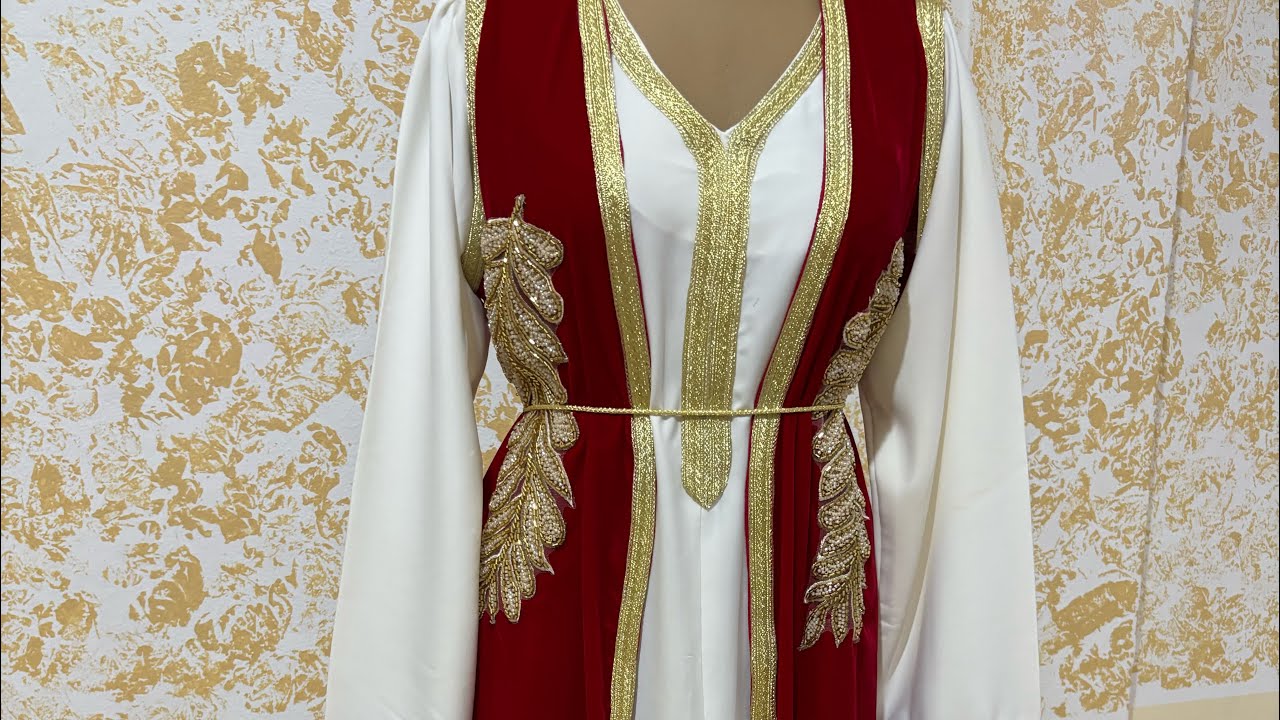 تفصيل وخياطة قفطان القاضي يصلح للمناسبات والجمعات العائلية 🥰