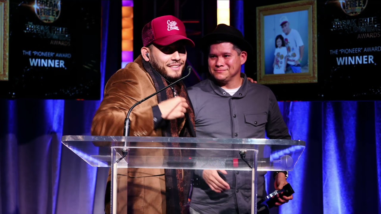 Bboy Lil John Wins The PIONEER Award  // The Break Free World Wide Awards 2021