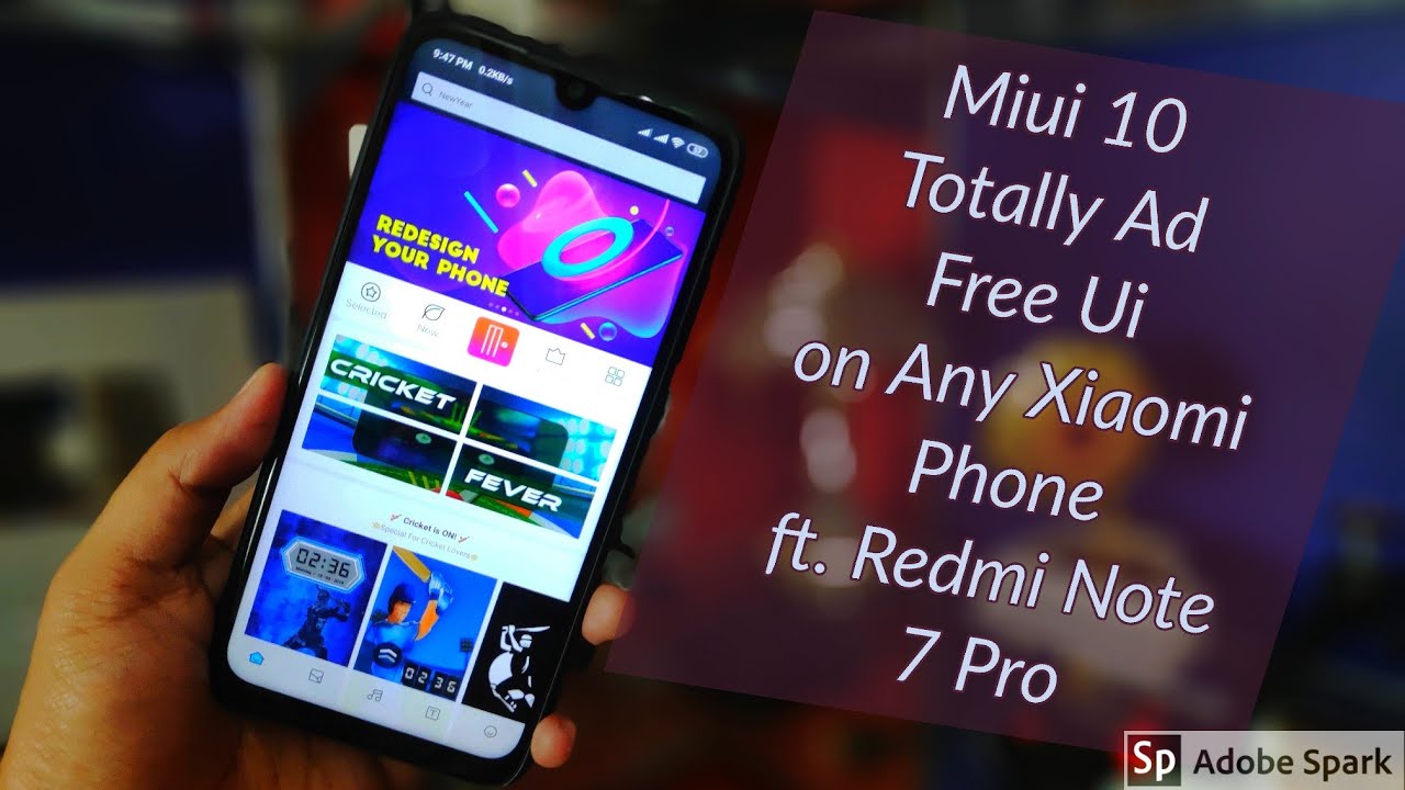 Miui 10 Ad Free UI - No Advertisement Settings on Any Xiaomi Phone ft. Redmi Note 7 Pro