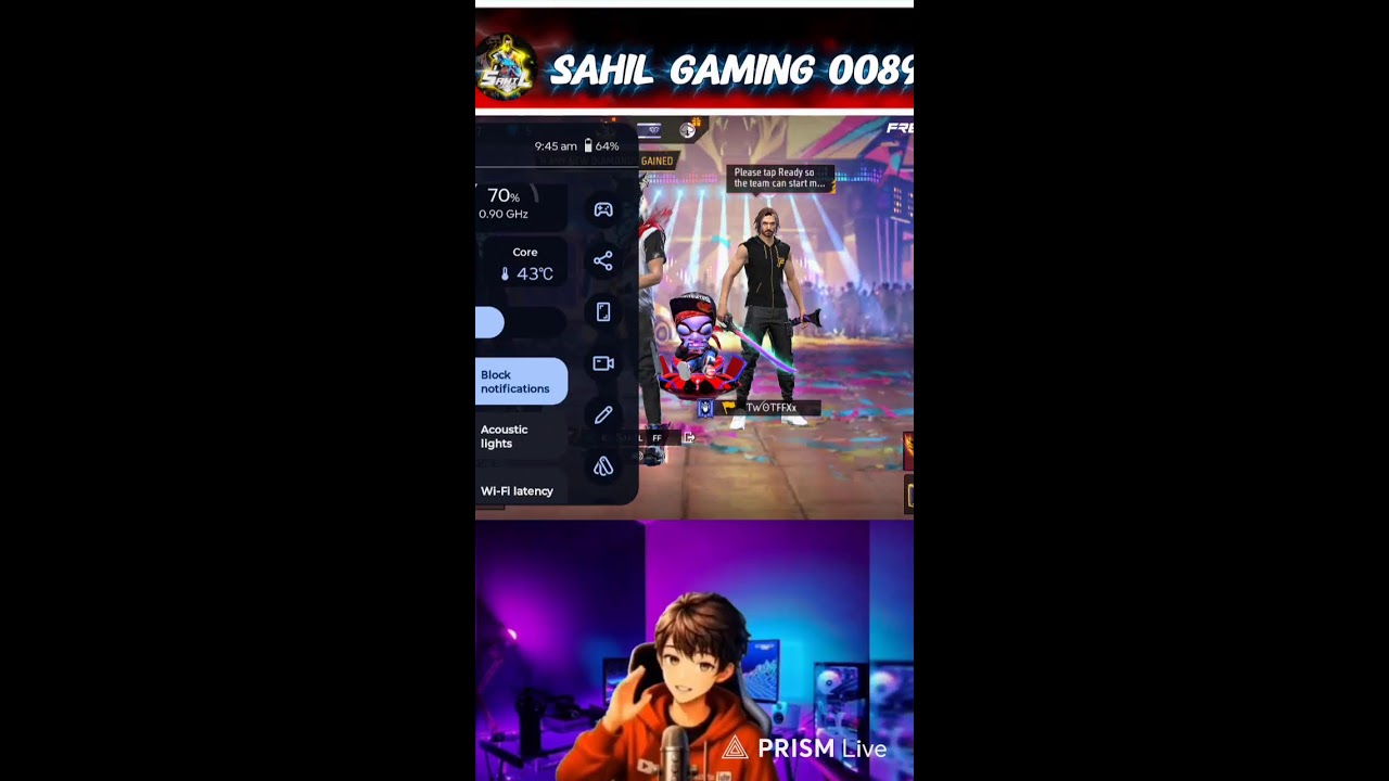 sahil Gaming is live