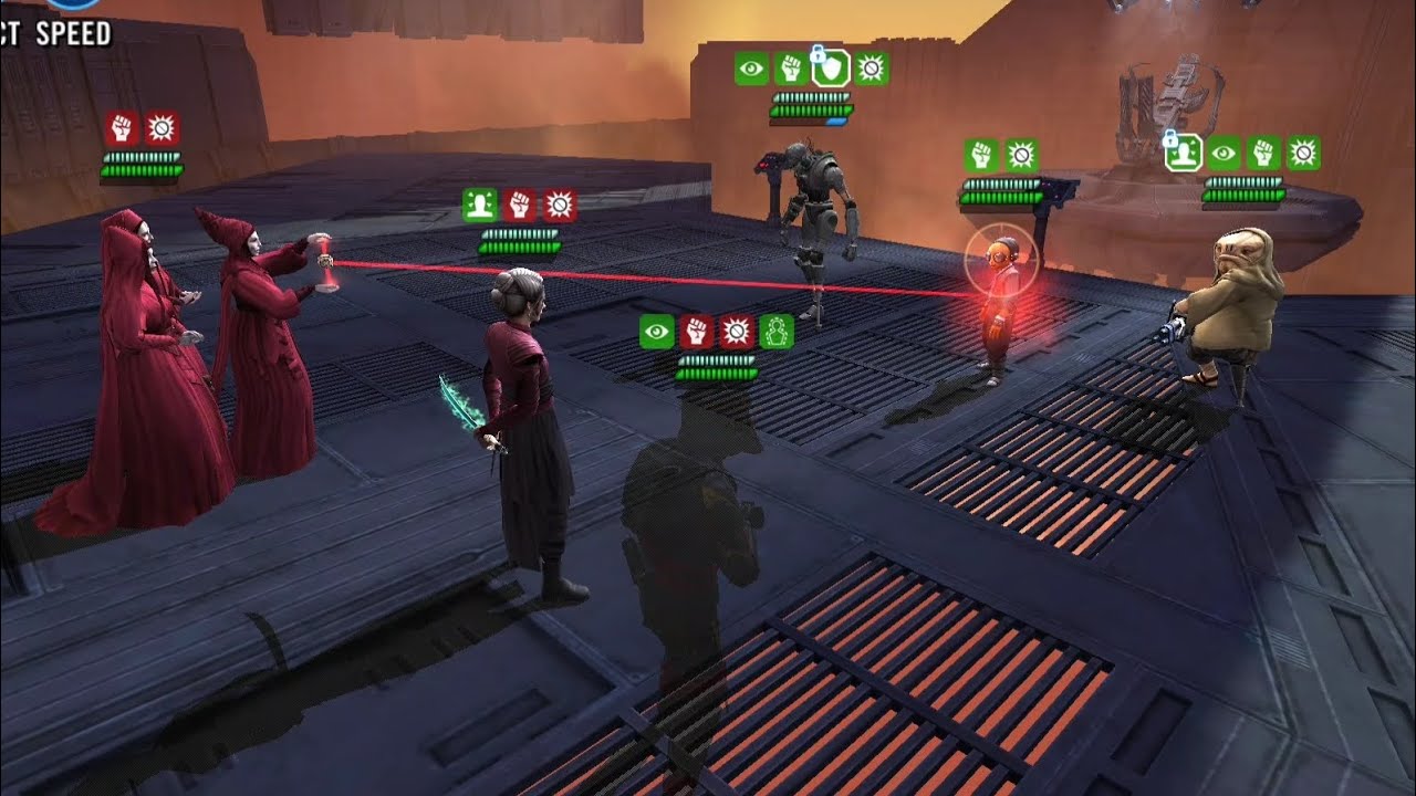 GAC [3v3] : Choso's Mother vs Maz Kanata [SWGoH] [Counter]