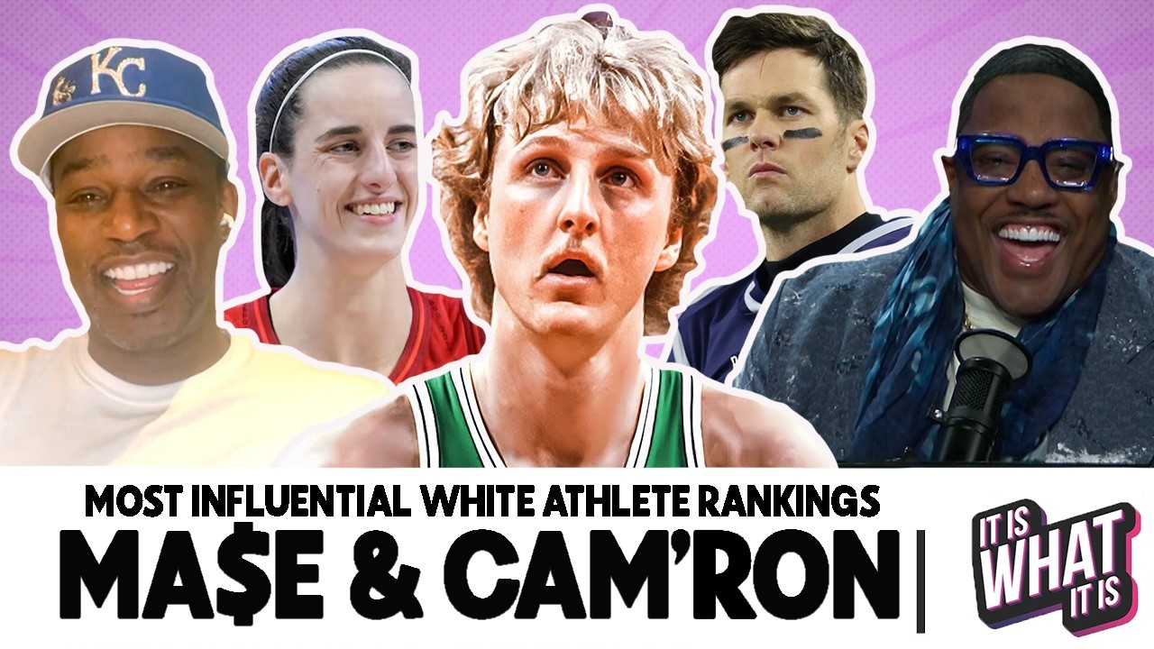 WHO IS THE MOST INFLUENTIAL WHITE ATHLETE OF ALL TIME AND HOW MA$E & CAM'RON HAVE INFLUENCED MEDIA