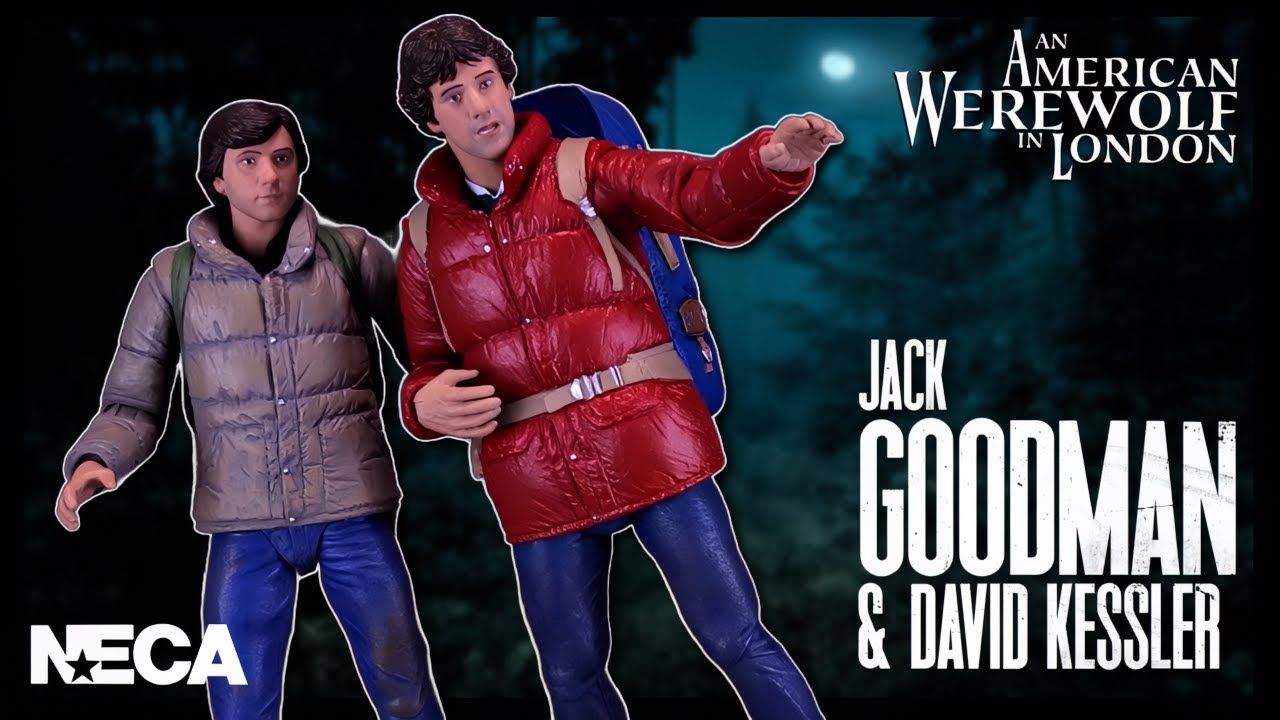 NECA An American Werewolf In London Jack Goodman & David Kessler Two-Pack | 