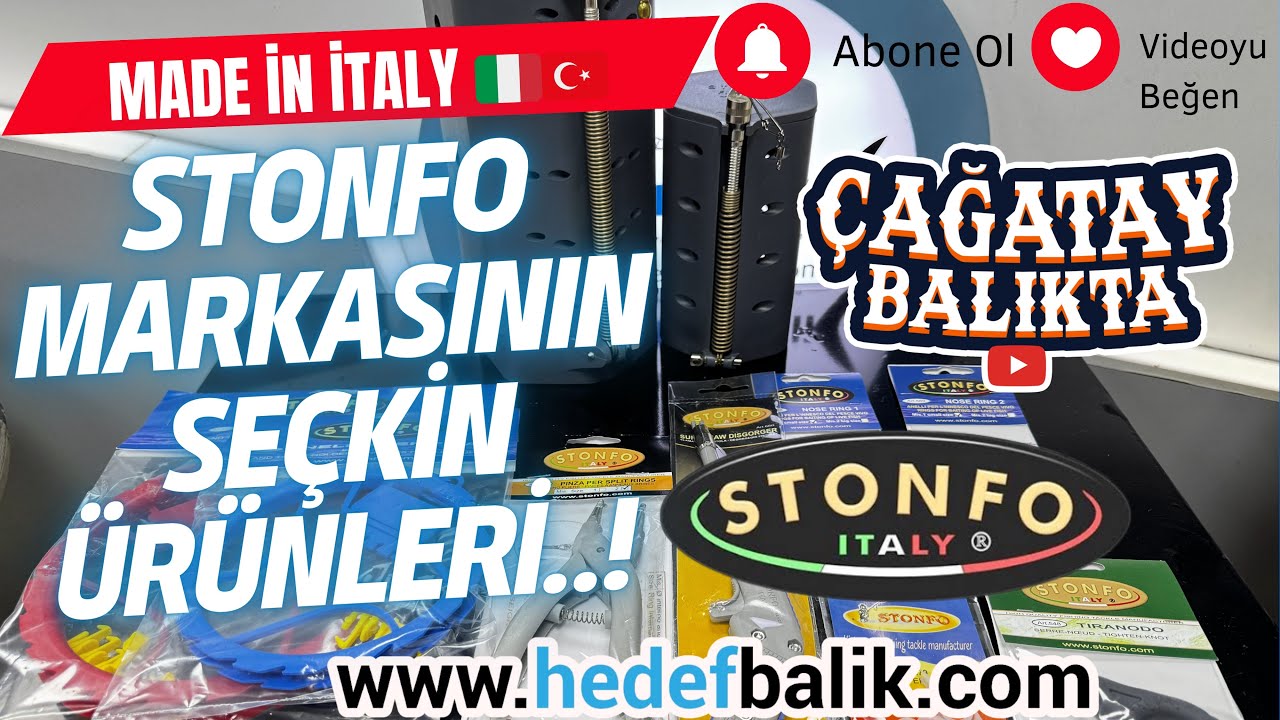 STONFO HEDEF BALIKTA.. MADE İN İTALY.! 