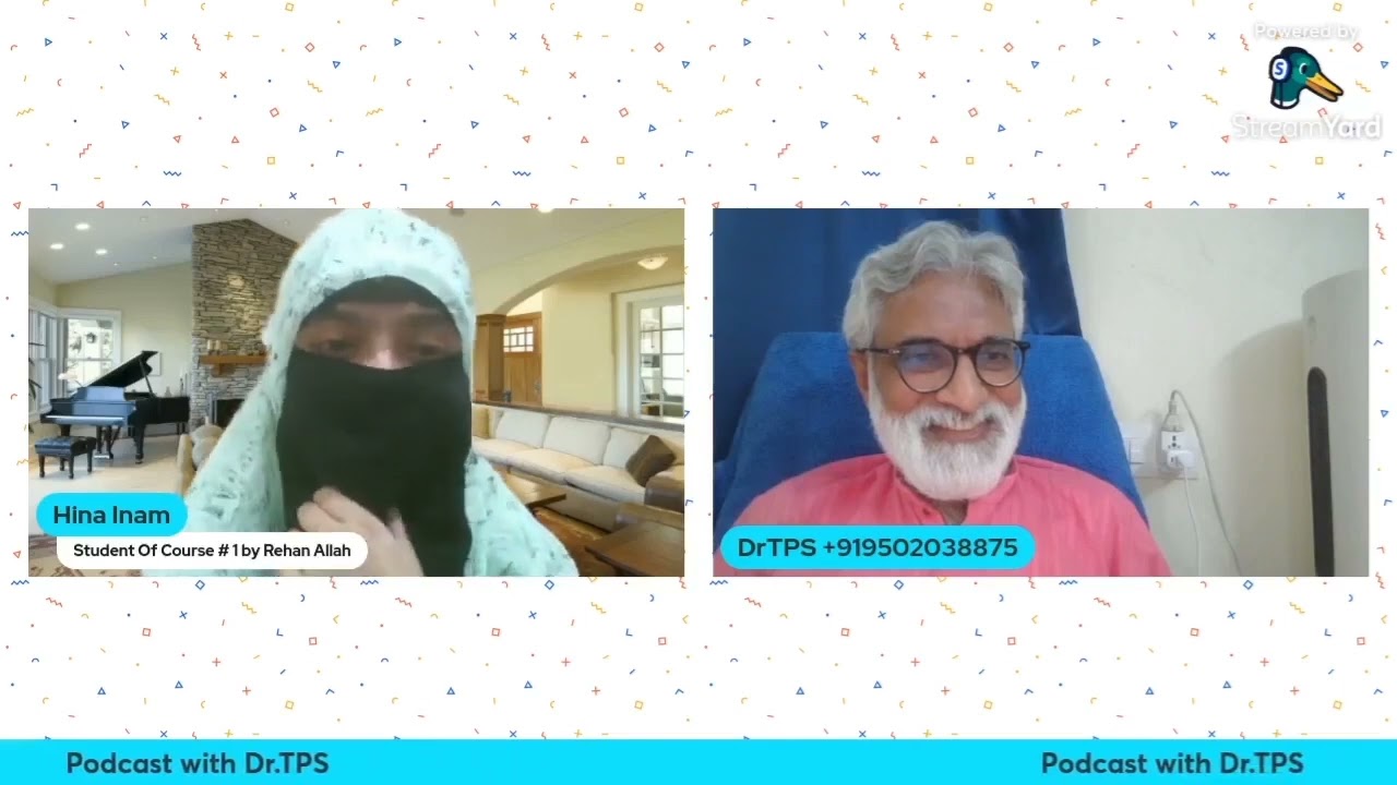 Podcast with Dr TPS || How to learn any  Language || #Hinainam #tps