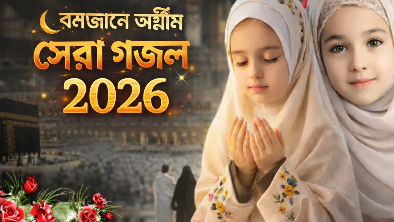 আমার মন ছুয়ে যায় | করুন সুরে ২টি গজল ২০২৬ | Best Bangla gojol 2026, gojol,gazal