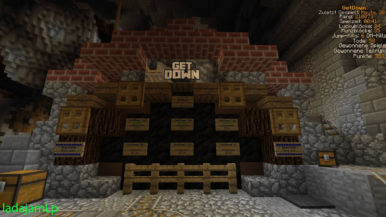 Minecraft Mini hry 45: Get Down