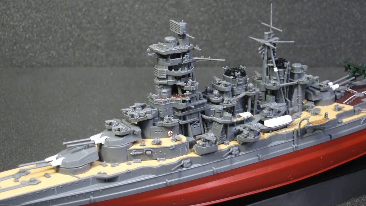 フジミ 艦NEXT 1/700 日本海軍戦艦 金剛  未塗装素組みレビュー
