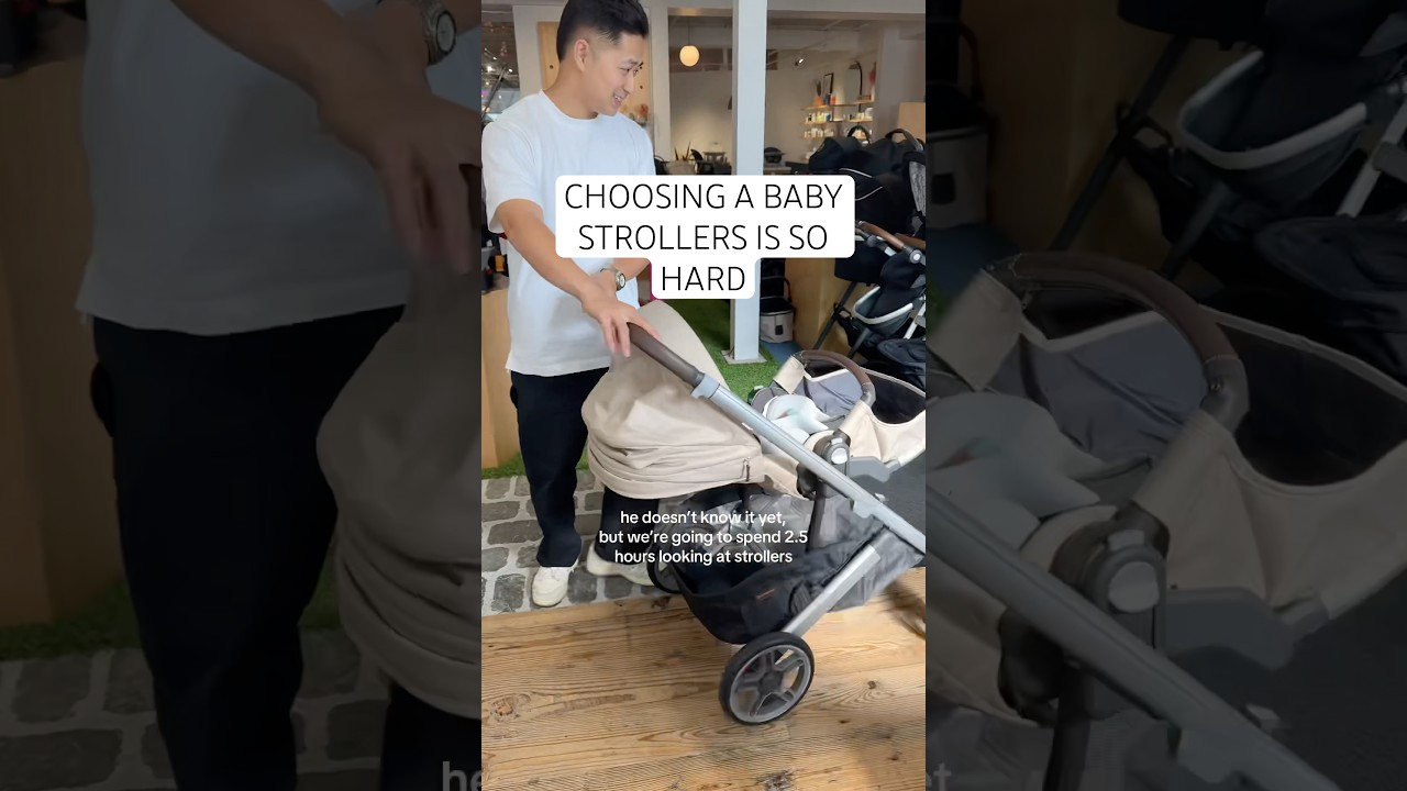 choosing a baby stroller is so hard 😩 