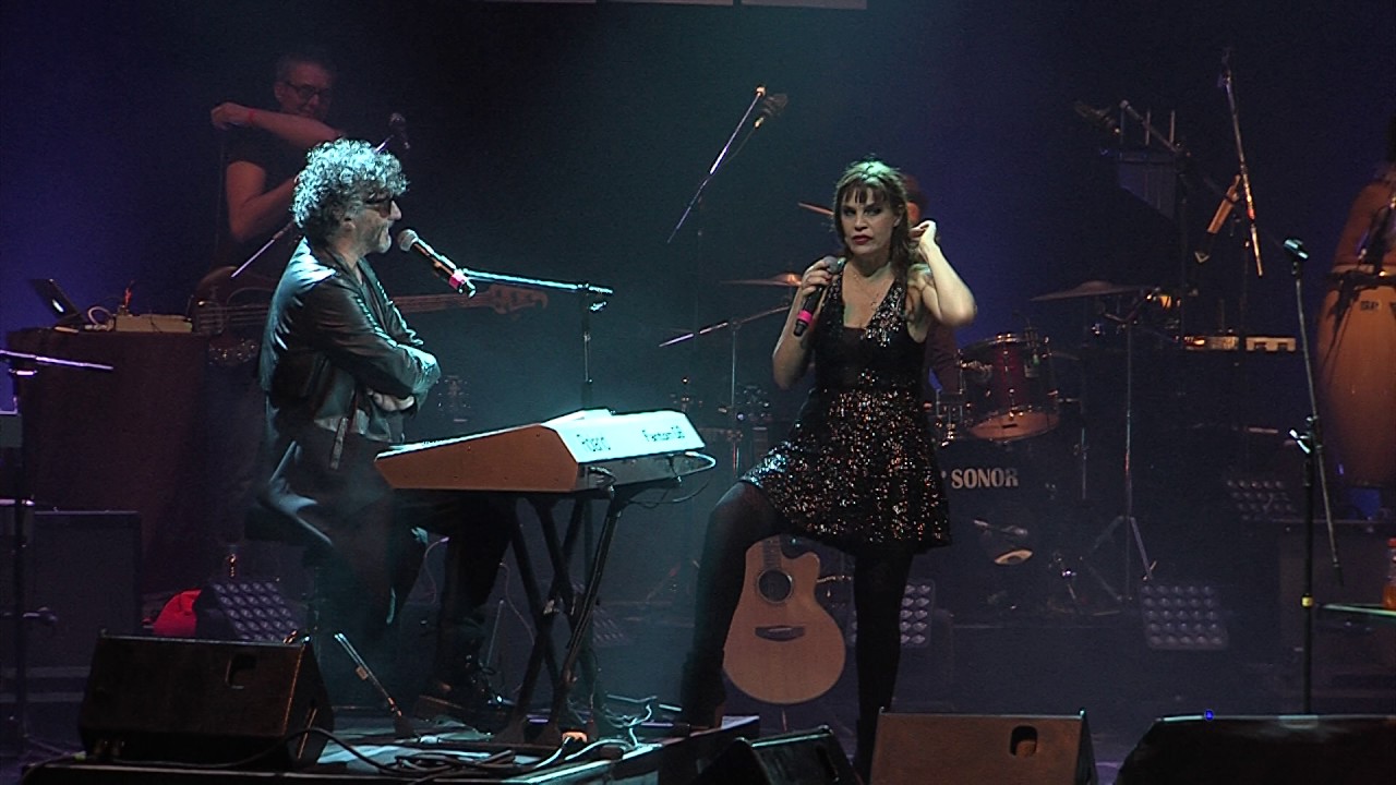 Fito Paez y Fabiana Cantilo , zona d promesas de Gustavo Cerati Teatro Maipo 2016