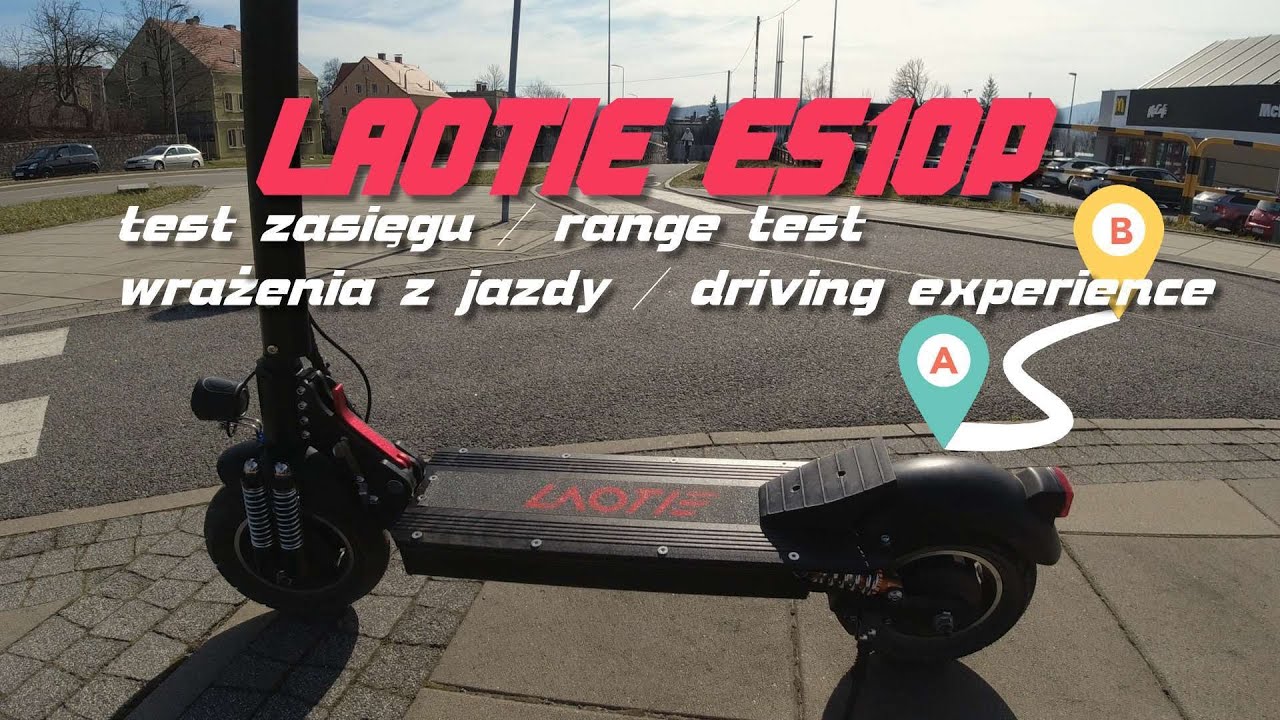 Laotie ES10P wrażenia z jazdy podczas testu zasięgu / Driving experience during the range test