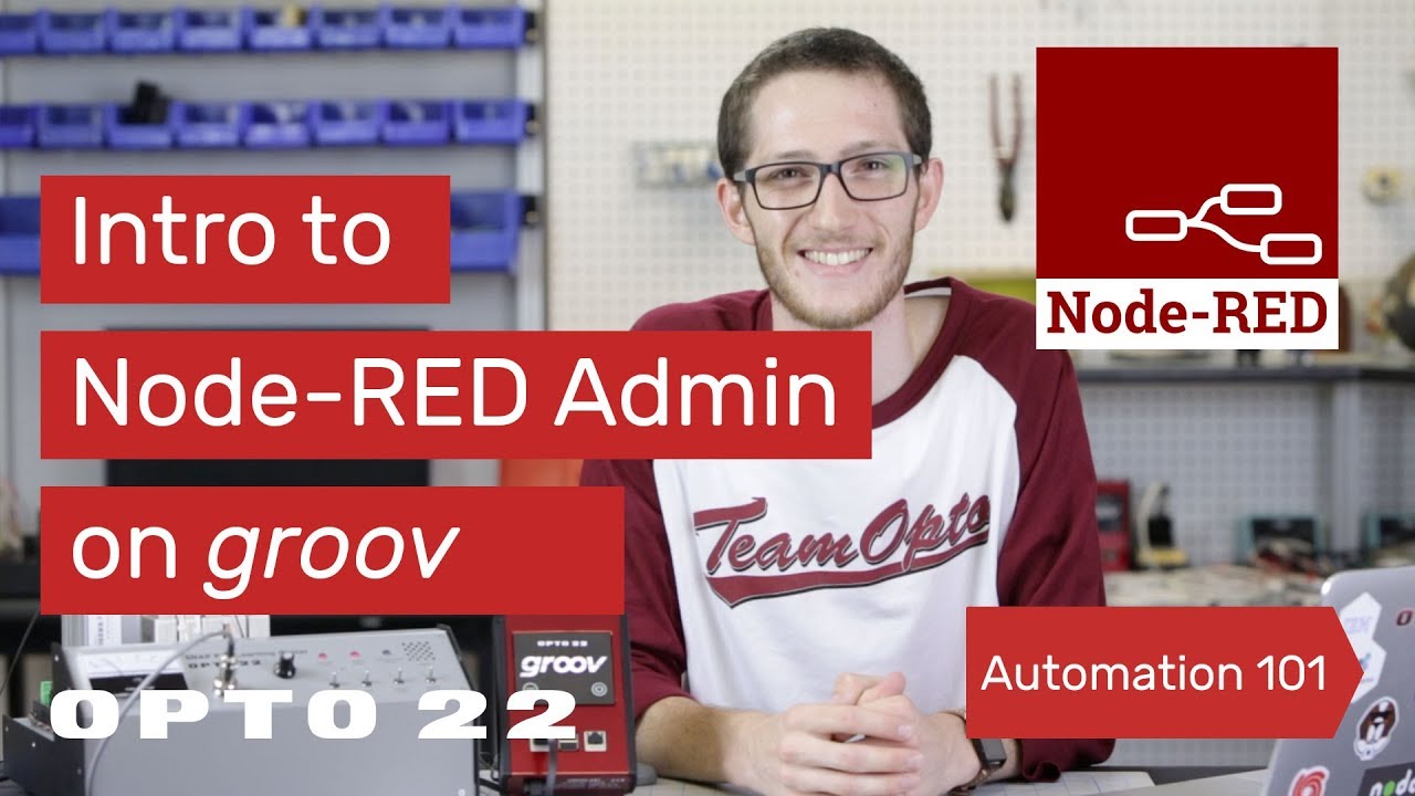 Intro to Node-RED Admin on groov