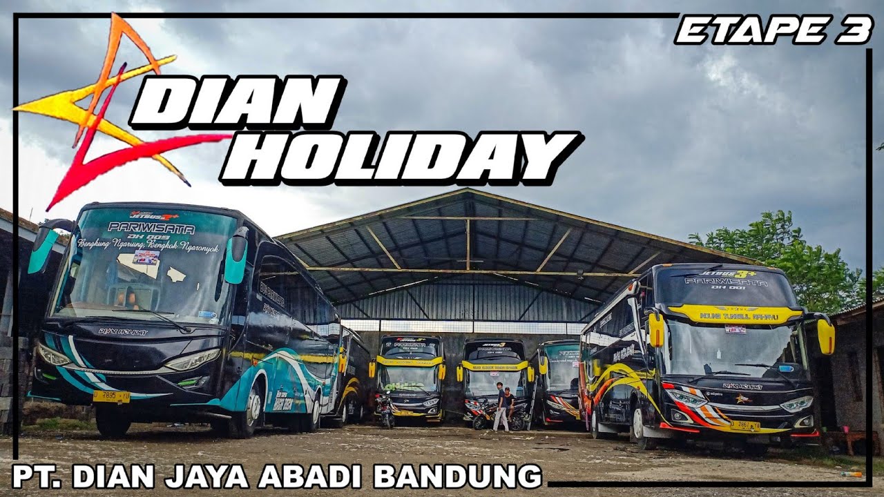 POOL DIAN HOLIDAY BANDUNG || Bus Pariwisata Unik Dengan Peribahasanya!!!