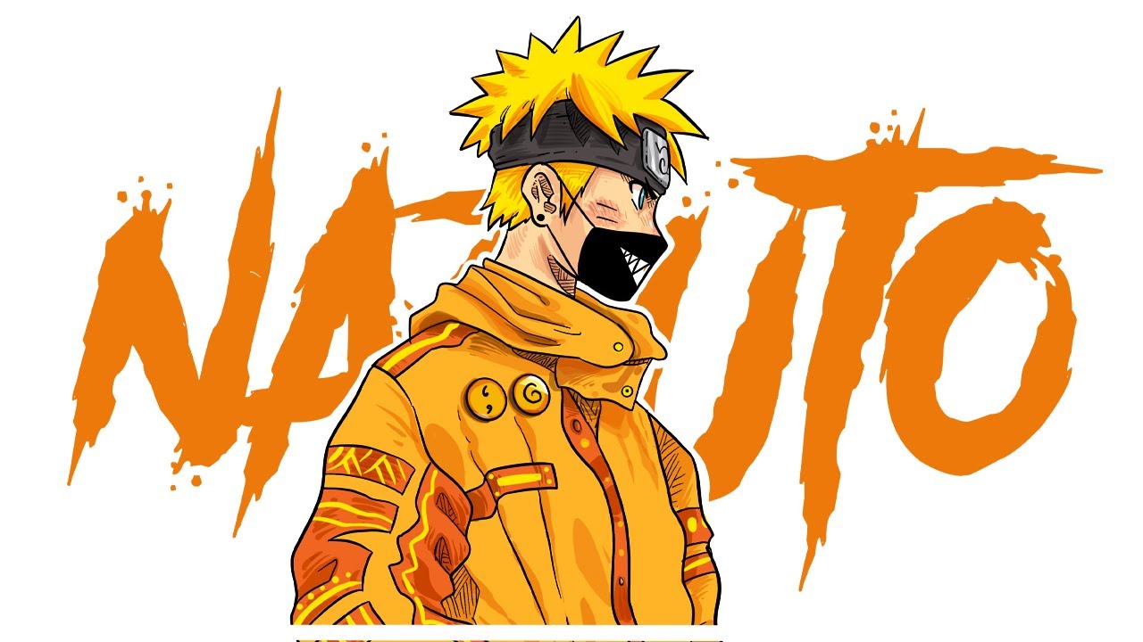 Freestyle drawing naruto 👹