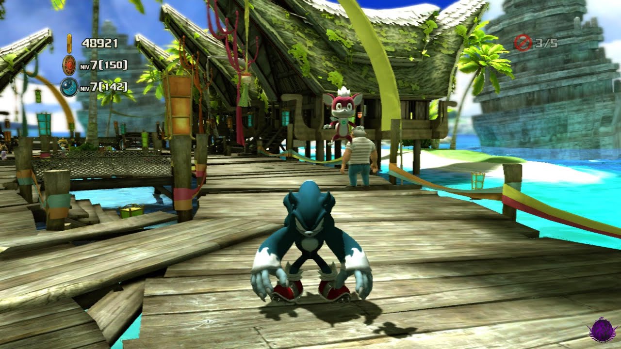 sonic the werehog unleashed
