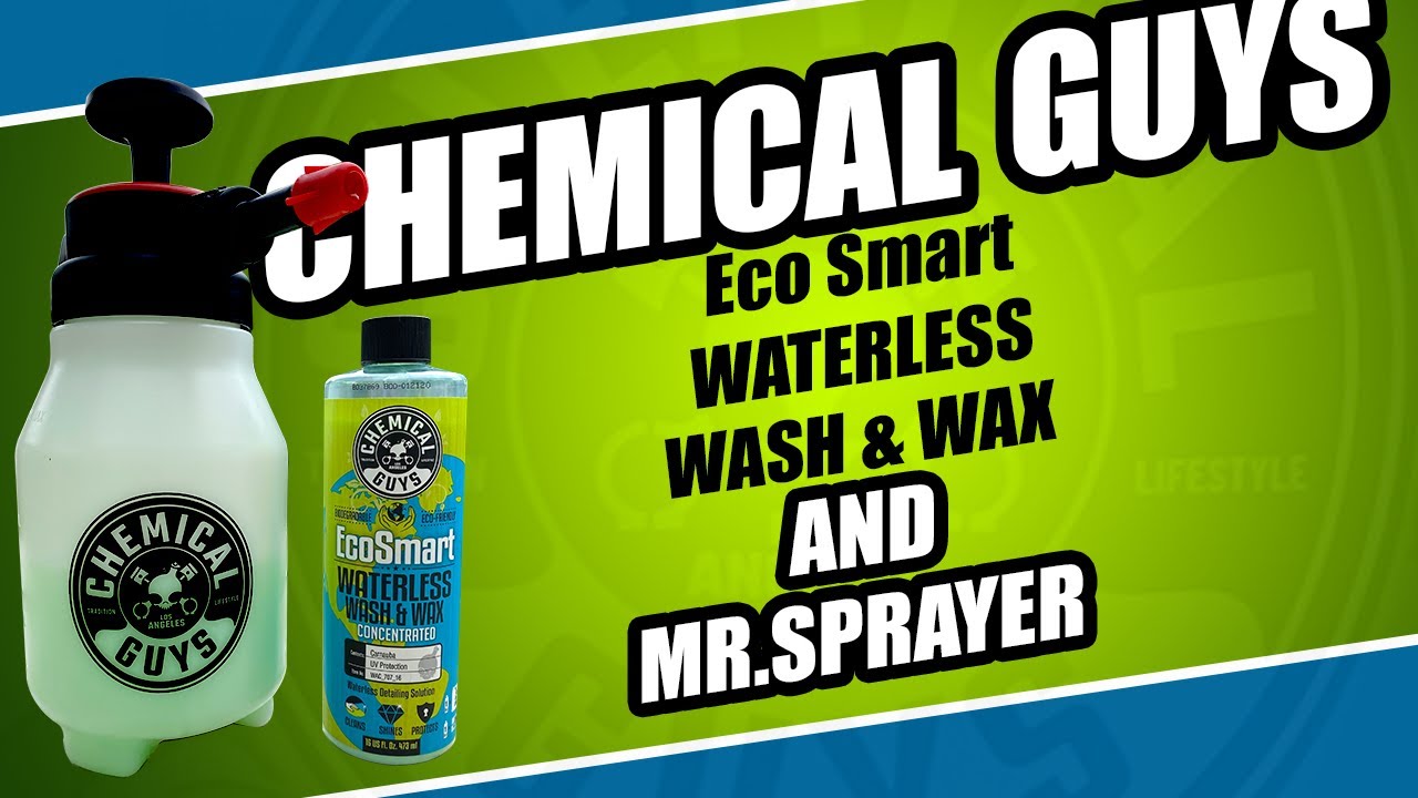 Chemical Guys Eco Smart Waterless Wash & Wax и Mr.Sprayer