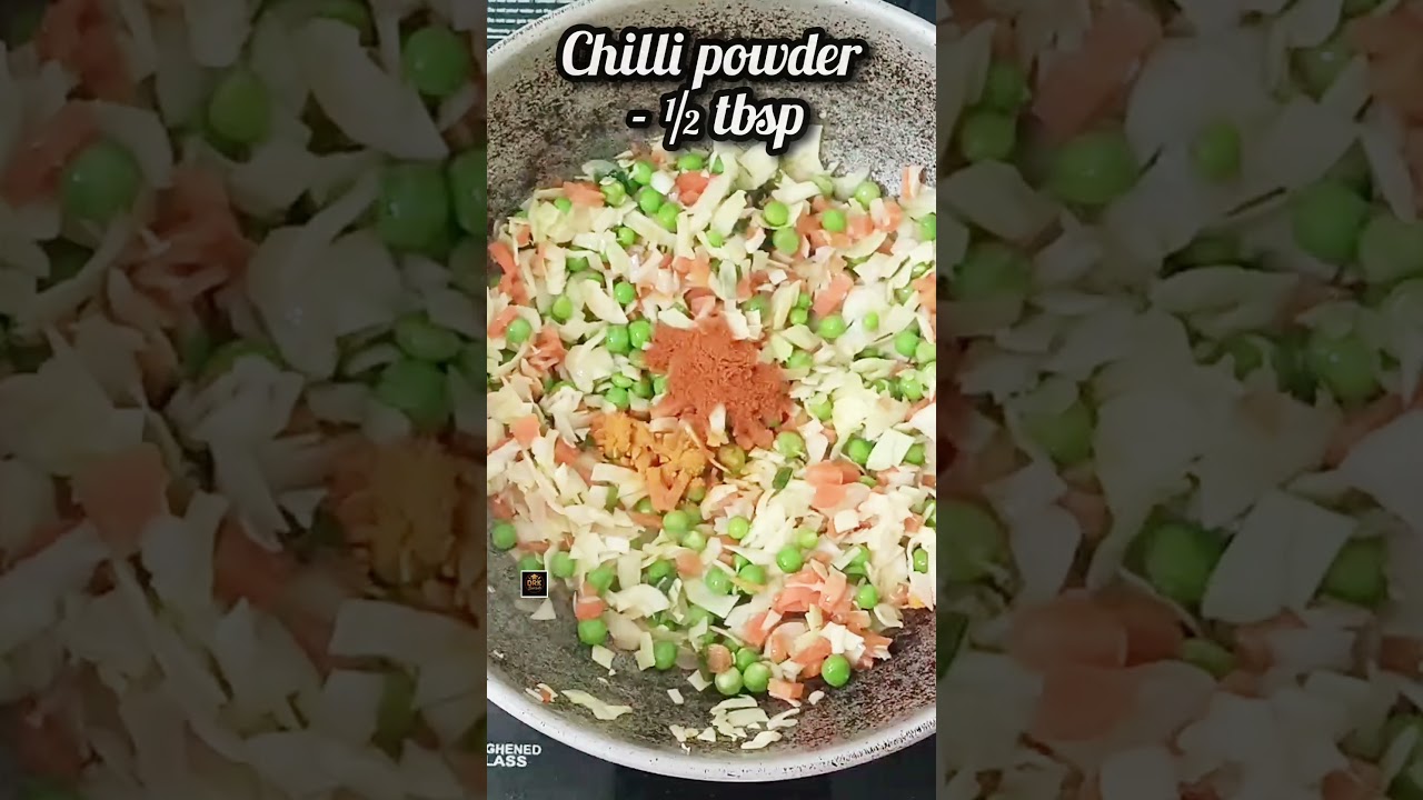 ✨Easy Veg Fried Rice Recipe😋 | Simple & Quick Veg Fried Rice in Tamil #drkspecials #shorts
