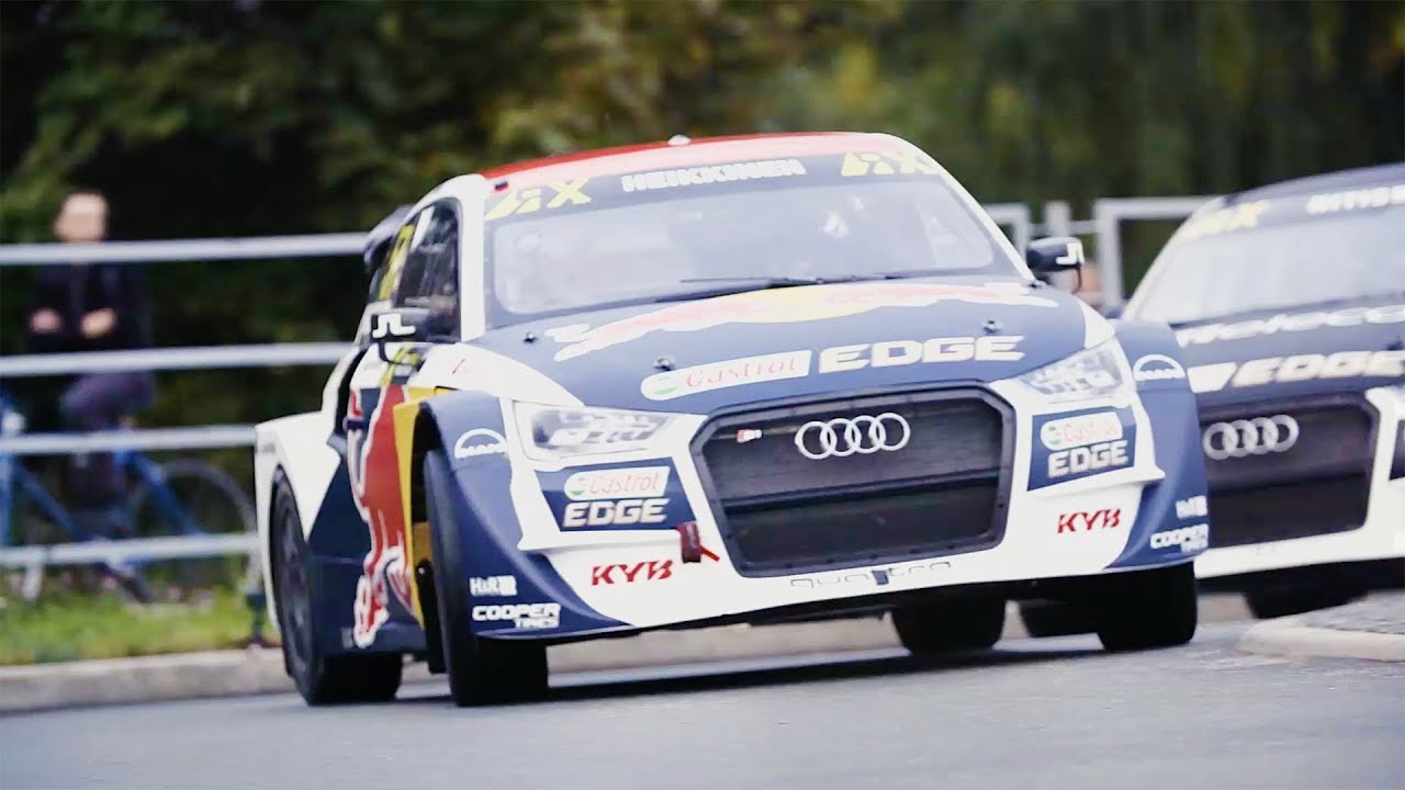 The quickest route through Riga with Mattias Ekstr&ouml;m.