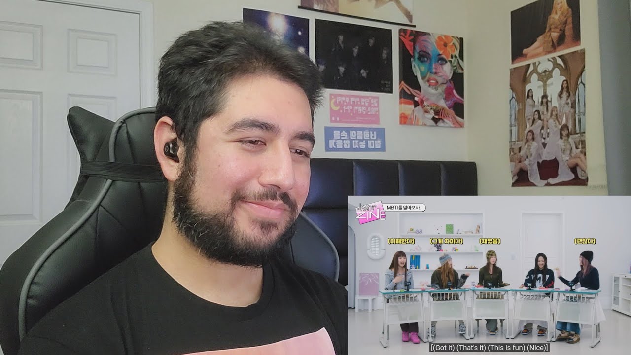 NewJeans - [Jeans' ZINE] MBTI 탐구 시간💭 EP.1 Reaction