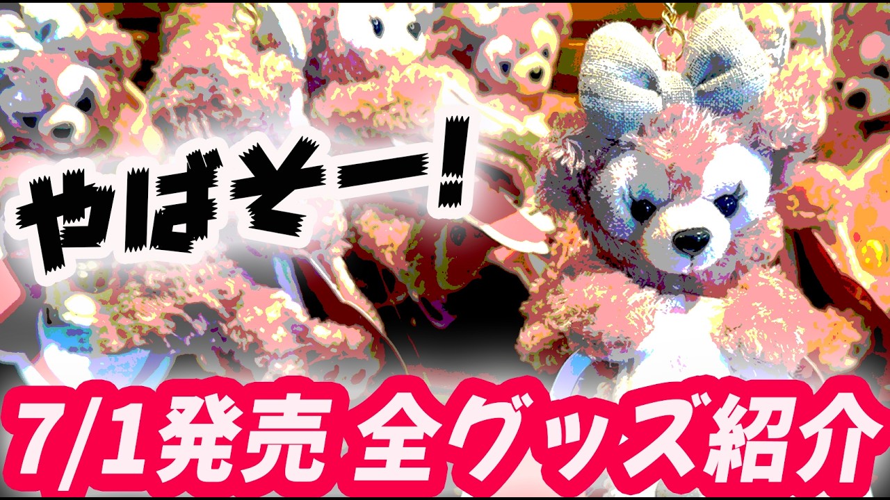 7/1発売 ダッフィーグッズ 全グッズ・購入グッズ紹介