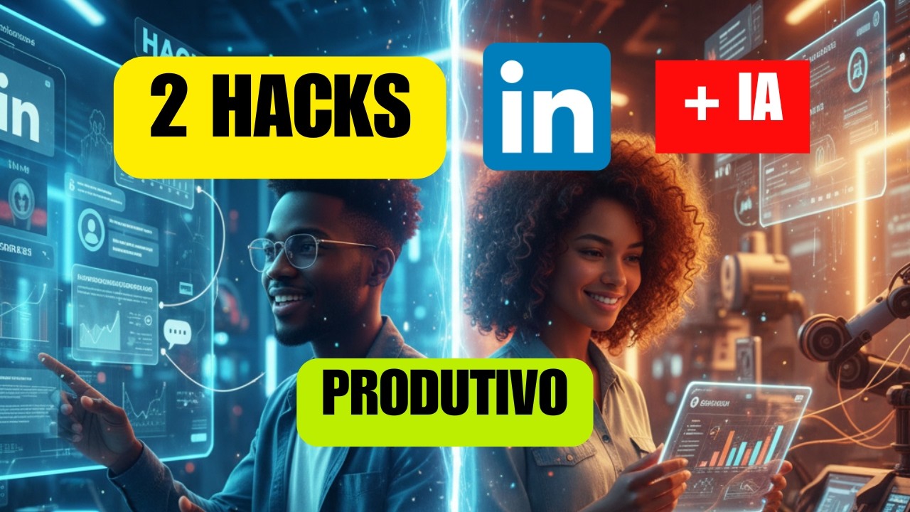 2 HACKS de LinkedIn + IA: Como ser Notado e 10x mais Produtivo!