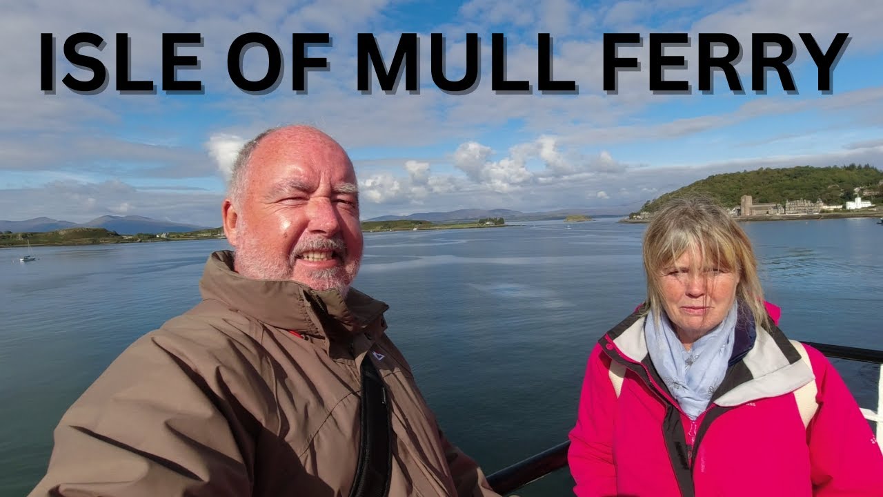BEAUTIFUL VIEWS from the ISLE OF MULL FERRY