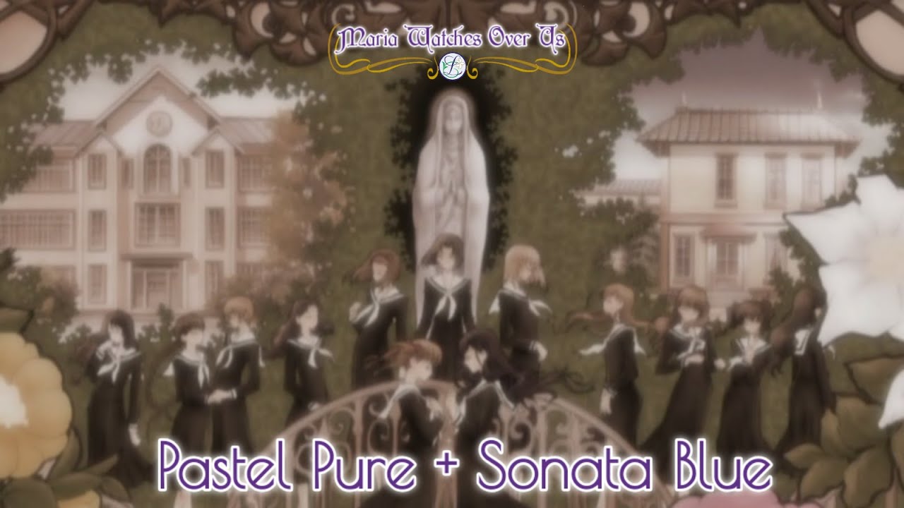 Maria-sama ga Miteru (Season 1 Singles - Pastel Pure and Sonata Blue)