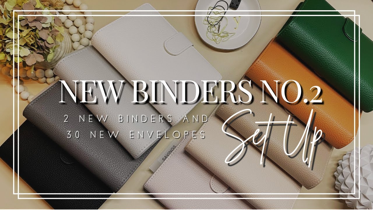✨New Binders Setup + 30 New Envelopes | Cash Stuffing Envelope Categories