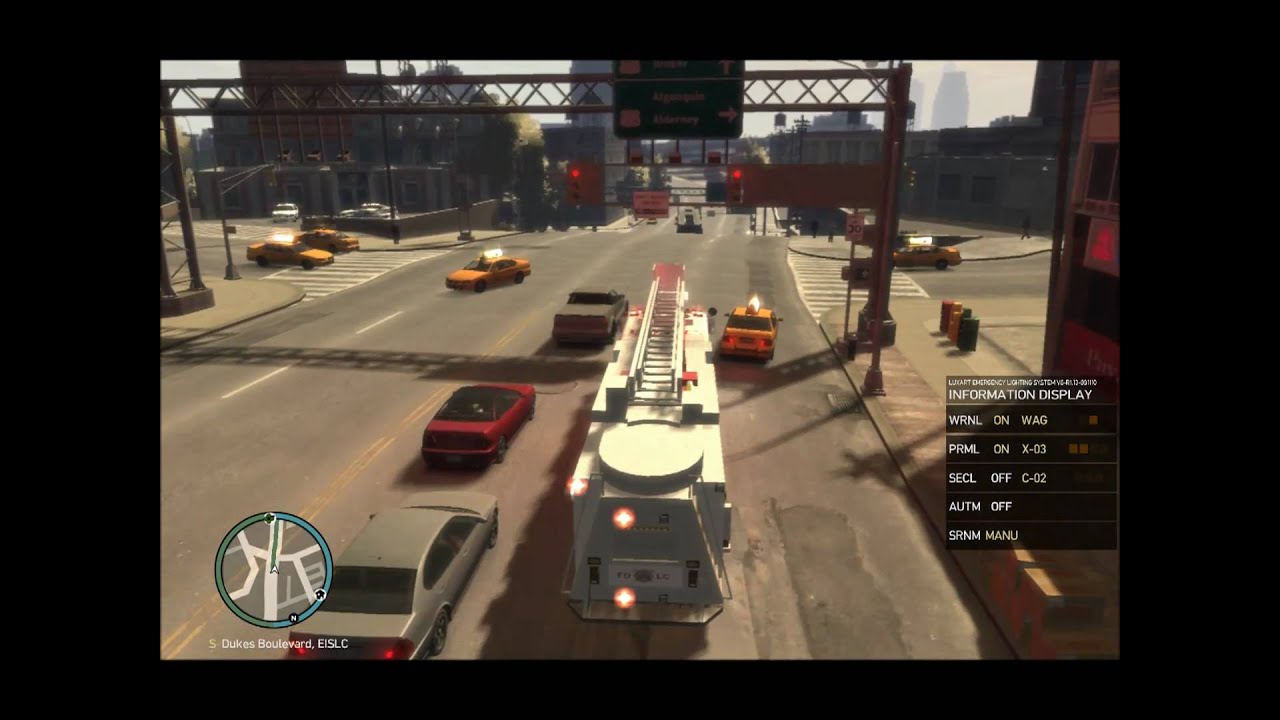 GTA IV - Ladder 10 to house fire