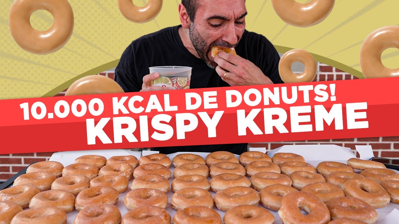 10.000 KCAL DE KRISPY KREME!! [DONUT'S]