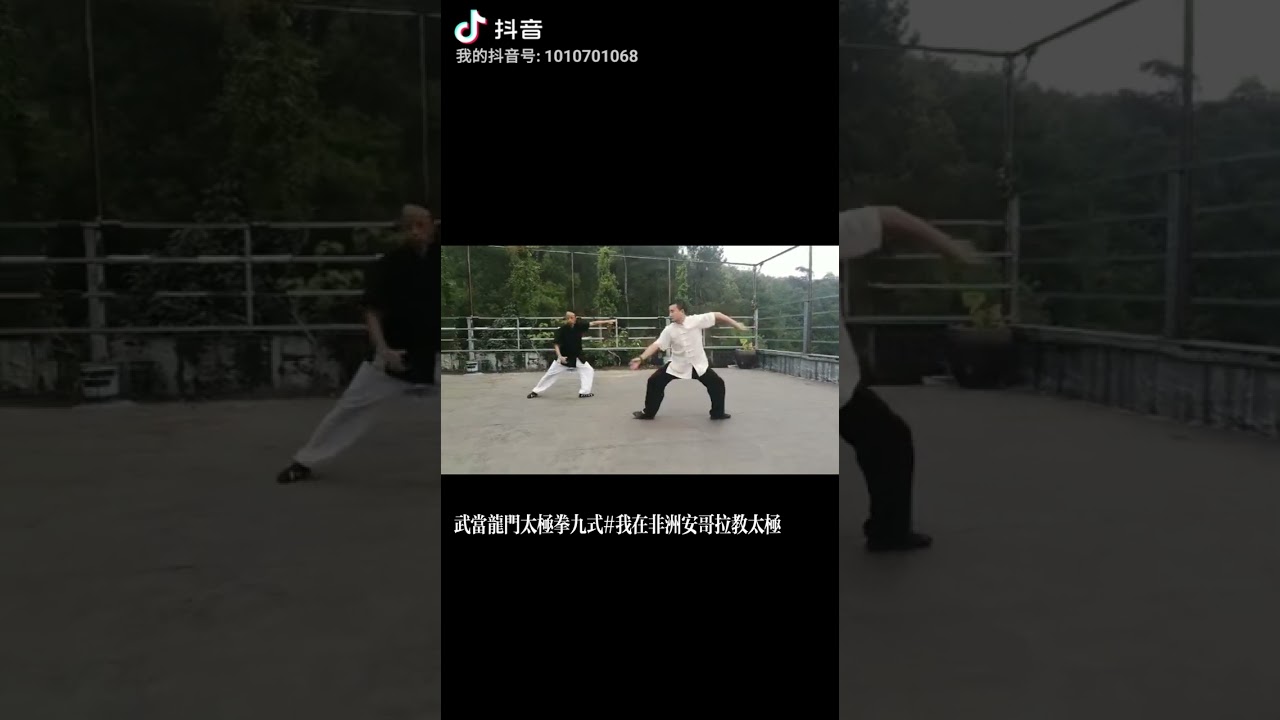 Wu Tang Kung Fu Tai Chi from taost  longmenpai 1000years ago， children study  in angola