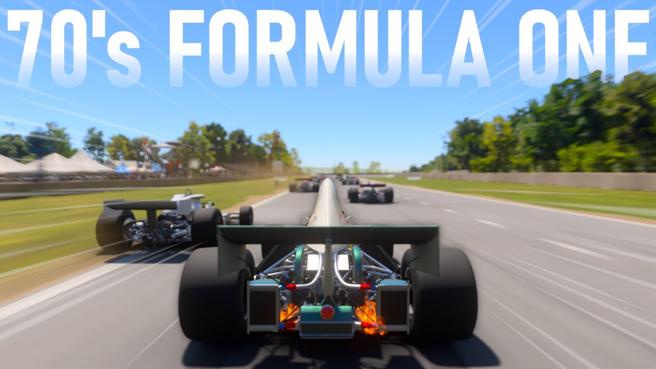 Forza's 70's FORMULA ONE Series is AWESOME