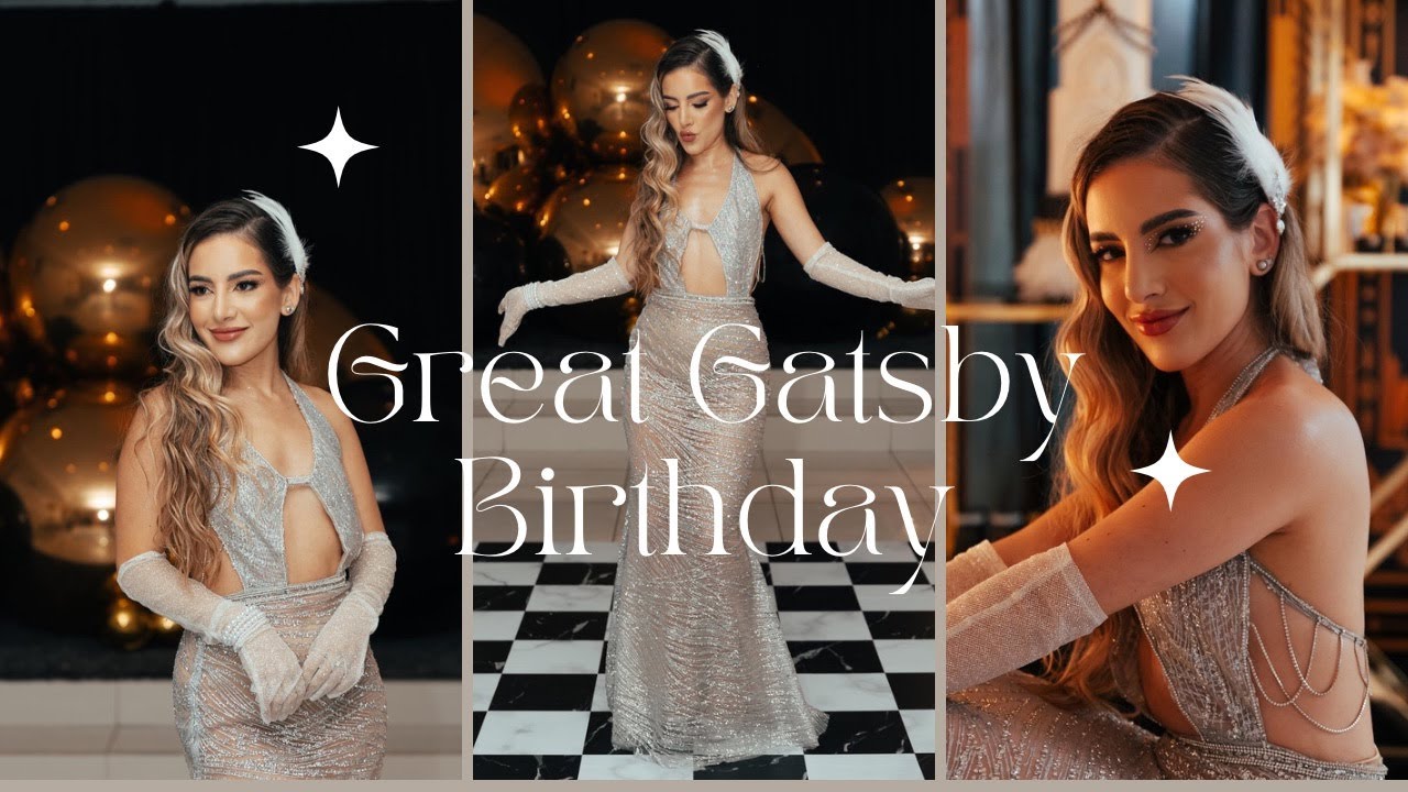 MI FIESTA DE CUMPLEAÑOS DE GREAT GATSBY SE SALIO DE CONTROL 😳✨🍾👯‍♀️